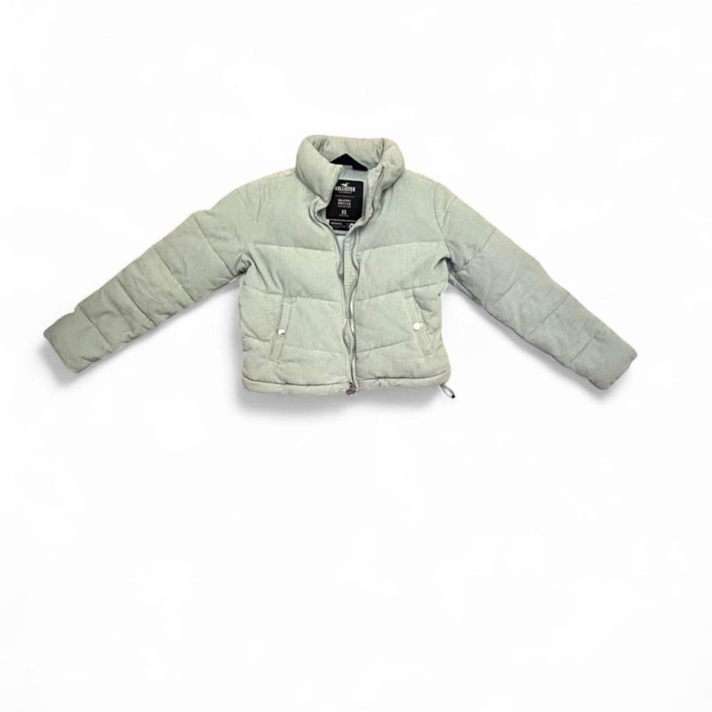 Hollister light blue corduroy Puffer Jacket - The North Face